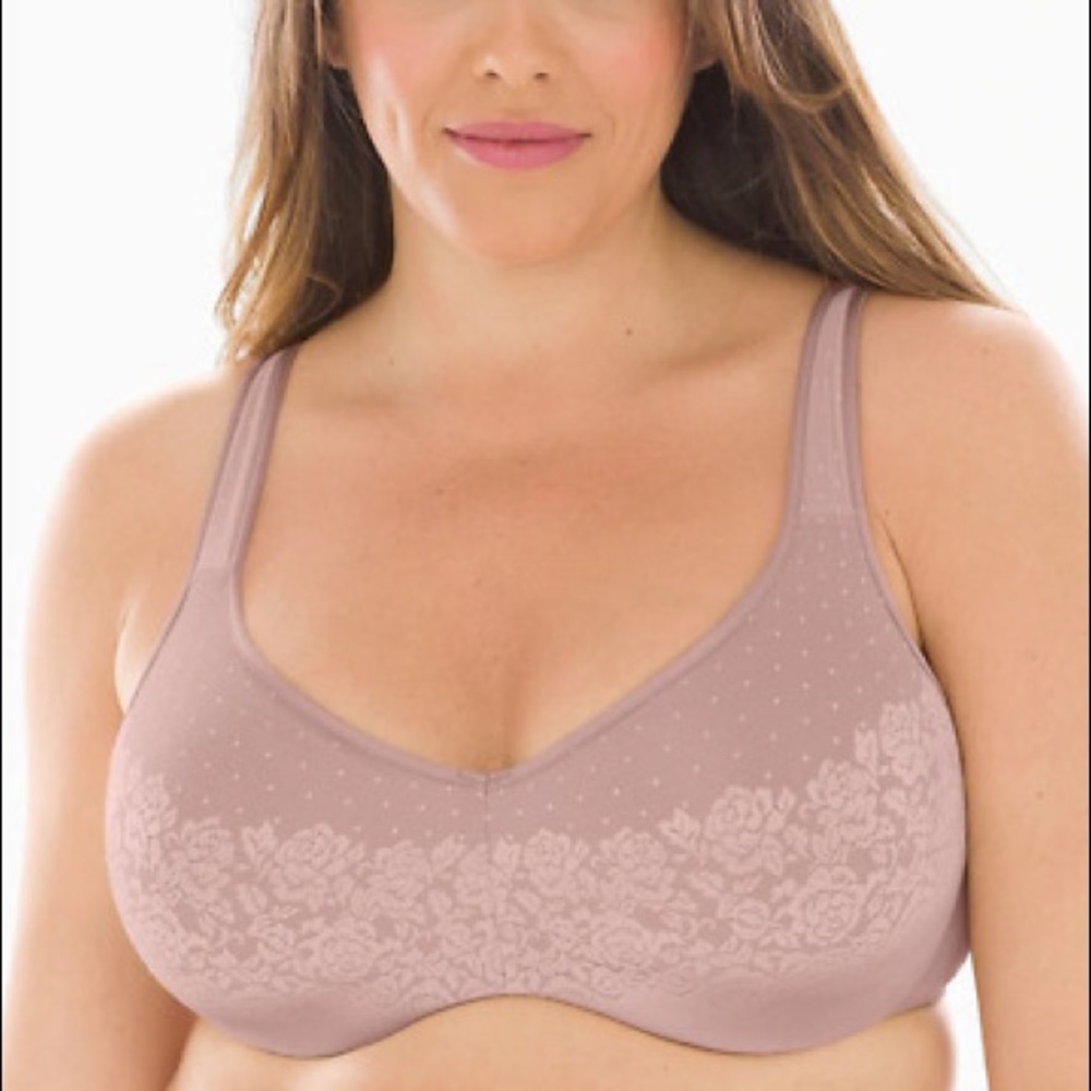 NWT Soma Stunning Support Unlined Minimizer Bra I’m Adobe Rose Size 42G FLAWS